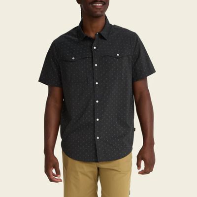Grandpa's Curtains Snap Shirt - Antique Black