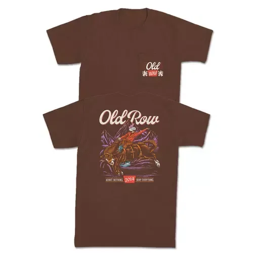 The Banquet Cowboy 2.0 Pocket Tee - Espresso