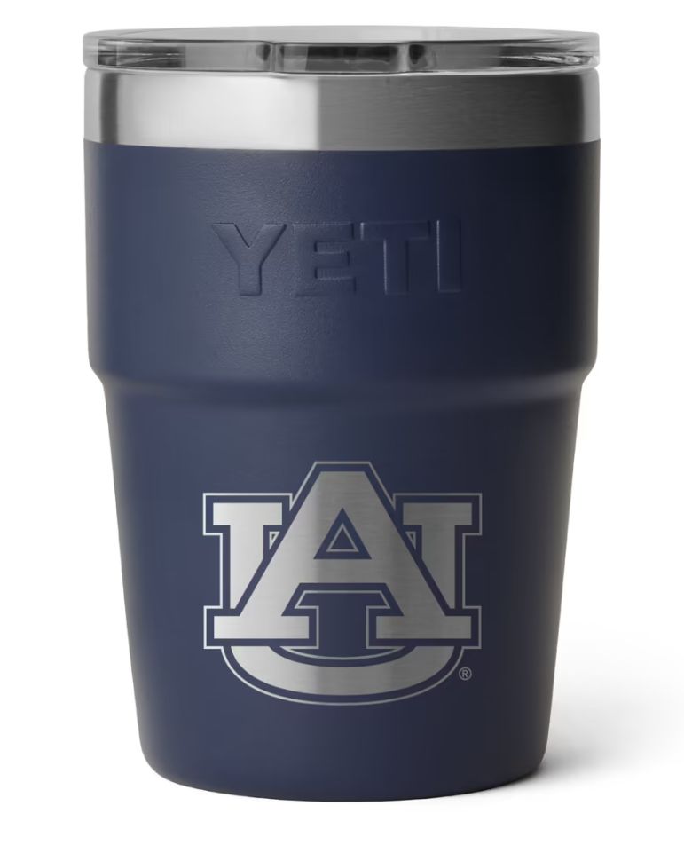 NCAA Rambler 16oz Stackable W/ MS Lid - Auburn Navy