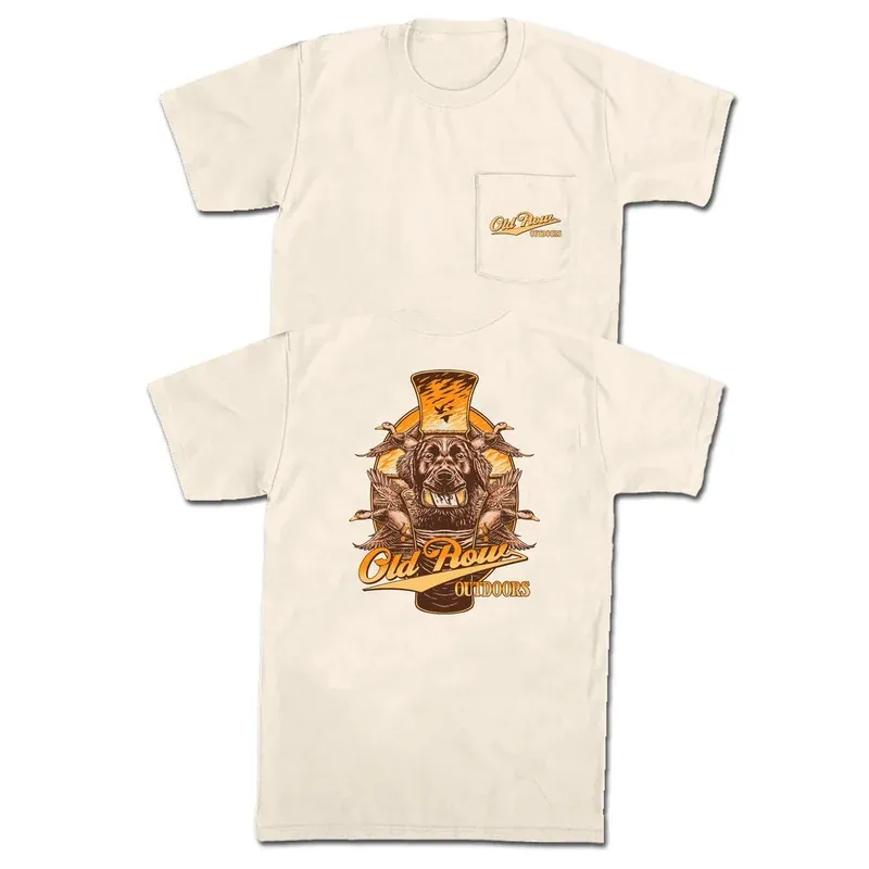 On The Hunt Pocket T-Shirt - Ivory