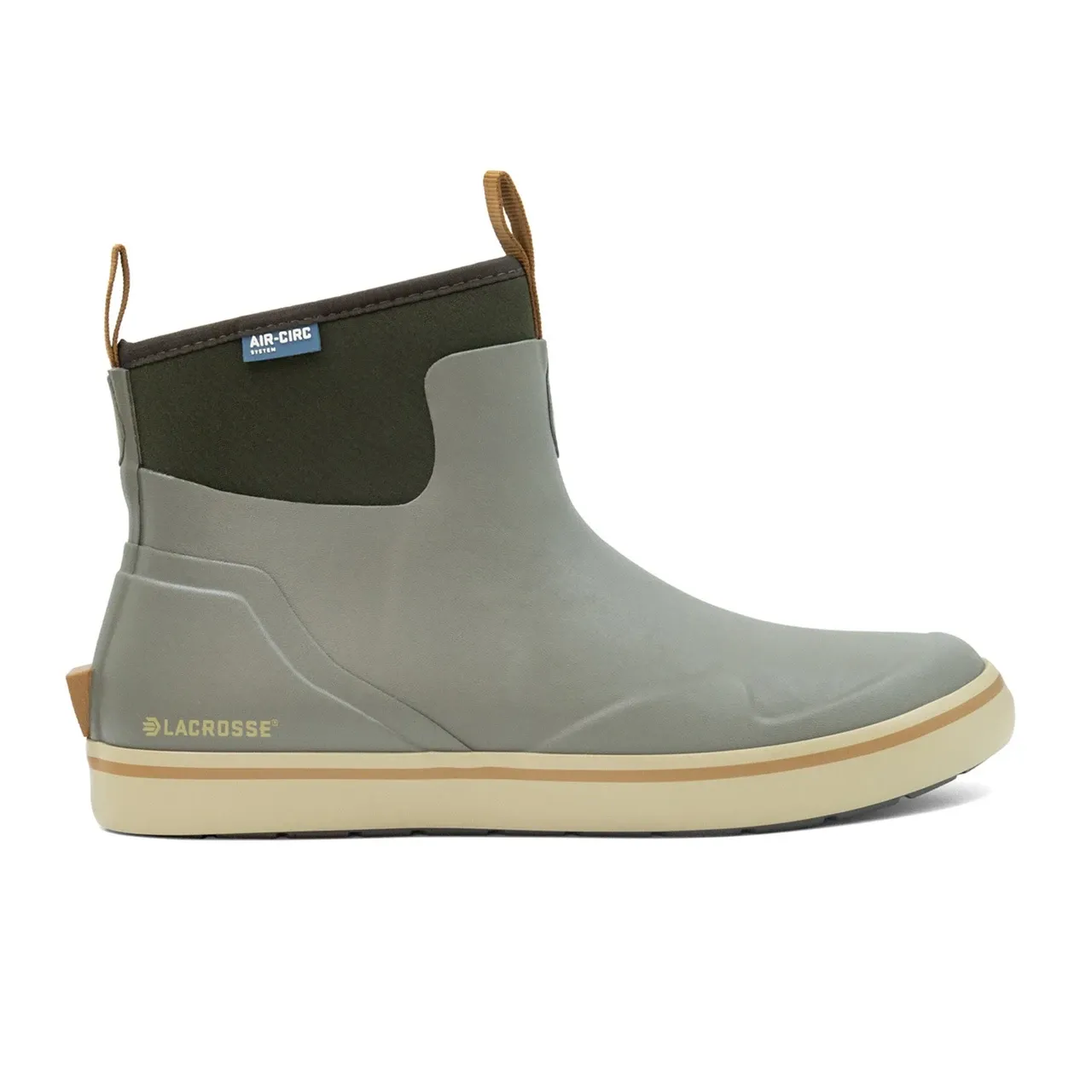 Men's 6" Alpha Deck Boot - Dusty Olive/Tarmac