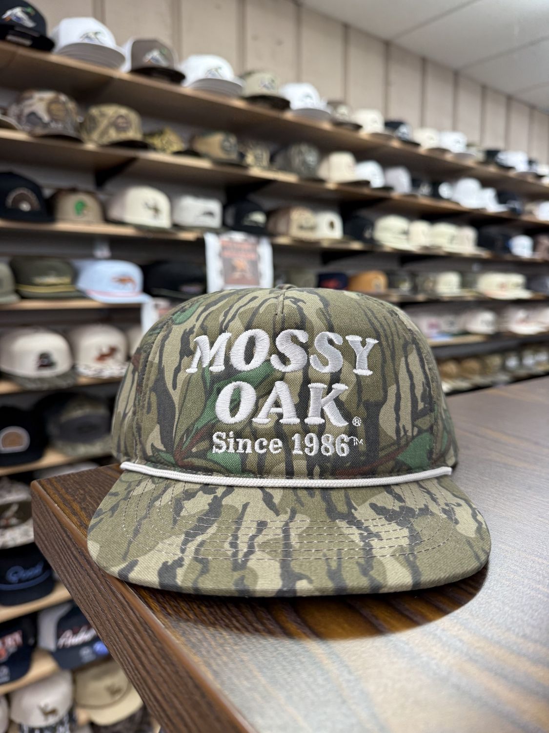 Mossy Oak Greenleaf Rope Hat