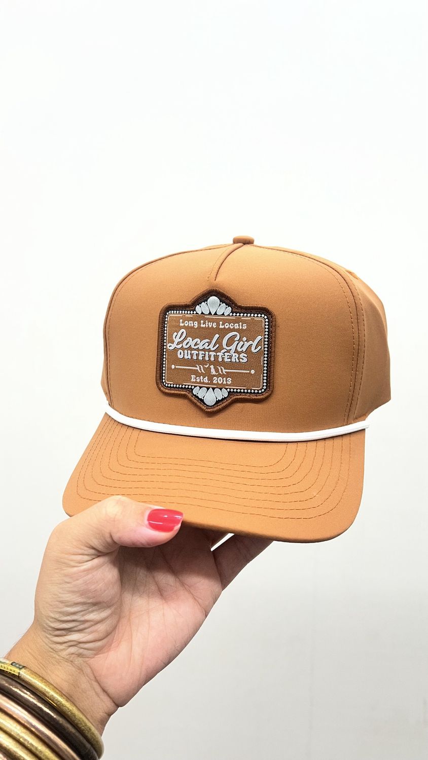 Jewels Rope Hat - Toffee