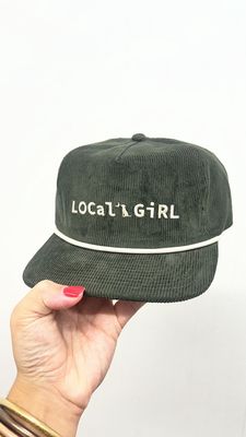 Corduroy Hat - Olive