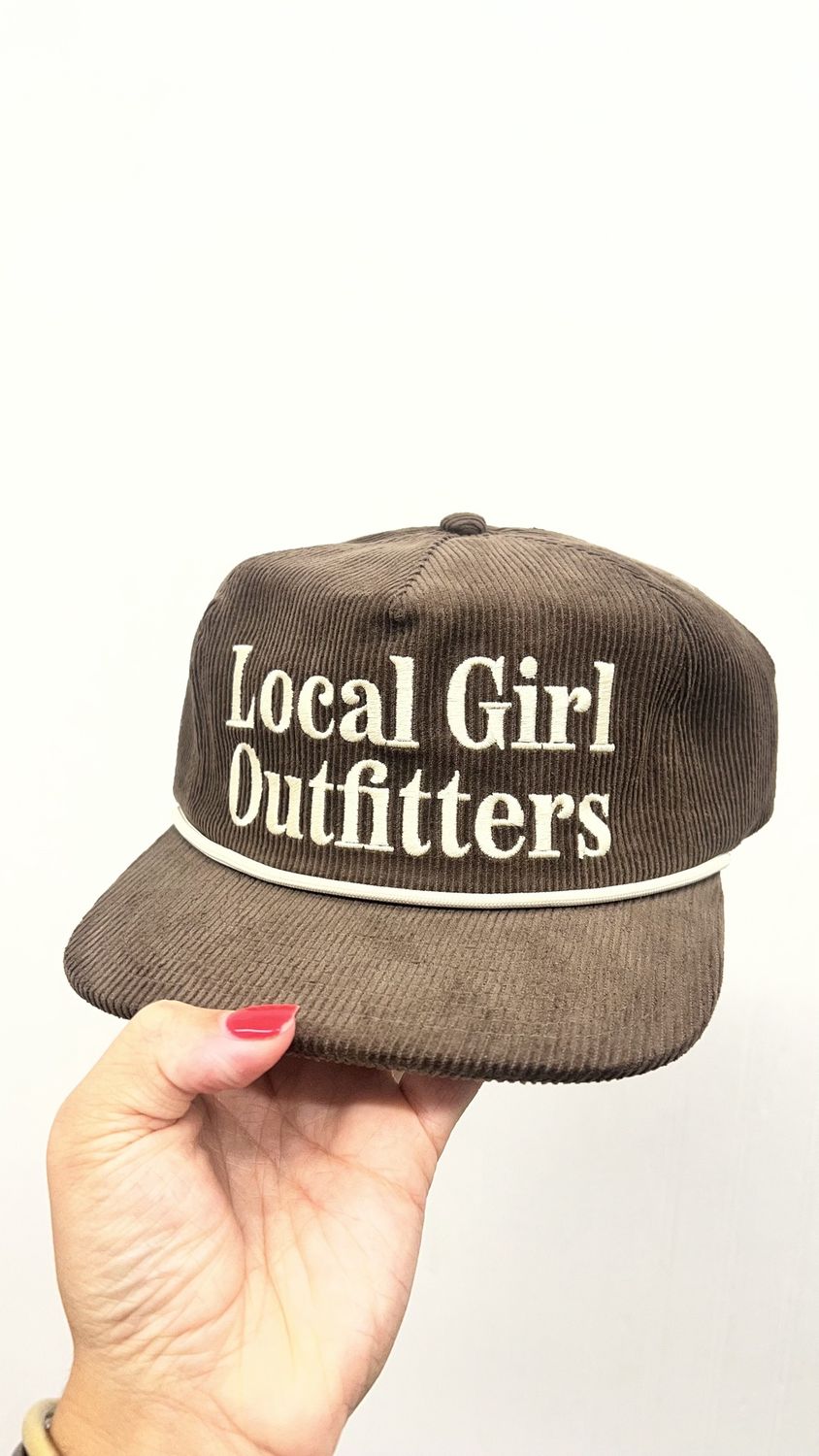 Corduroy Hat - Coffee