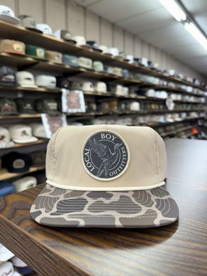 Ascent Patch Perf LP Rope Hat - Khaki/Brush