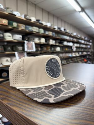 Ascent Patch Perf LP Rope Hat - Khaki/Brush