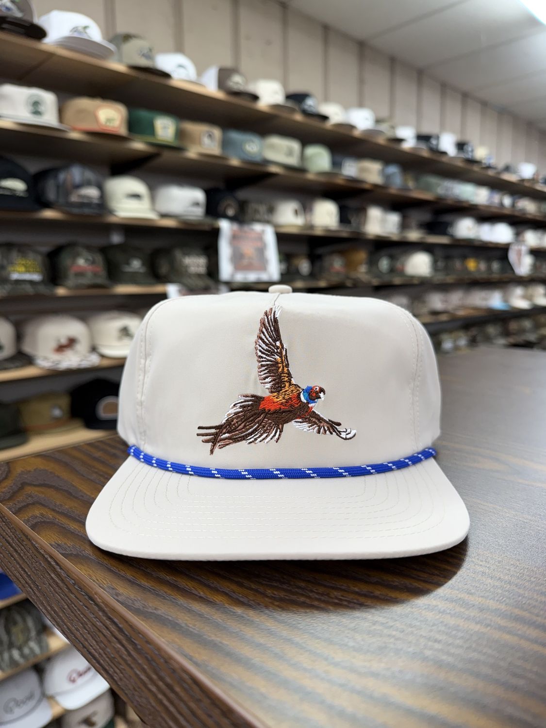 Bright Pheasant LP Rope Hat - Light Khaki