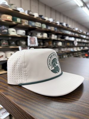 Wood Circle Performance LP Rope Hat - Light Khaki