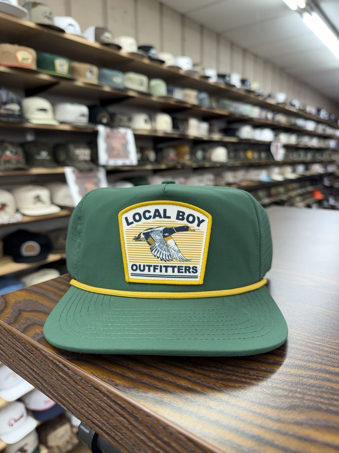 Horizon Flight Patch Perf LP Rope Hat - Forest