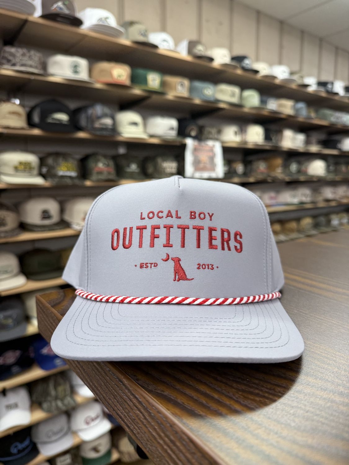 Collegiate HC Rope Hat - Gray