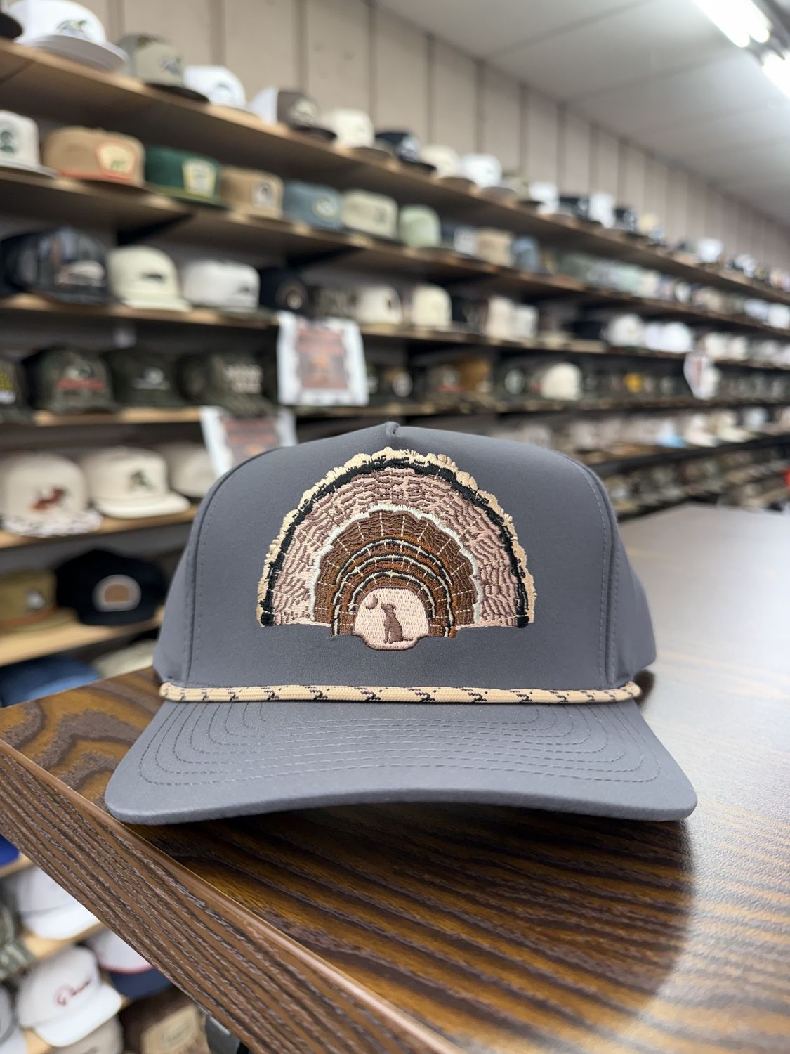 Turkey Mount HC Rope Hat - Ash