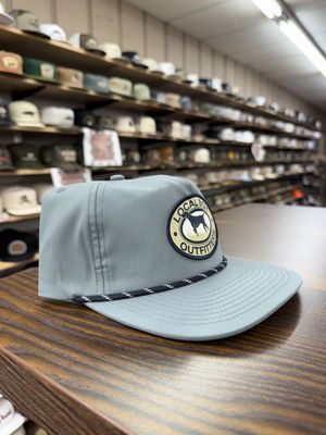 Pointer Patch LP Rope Hat - Warm Gray