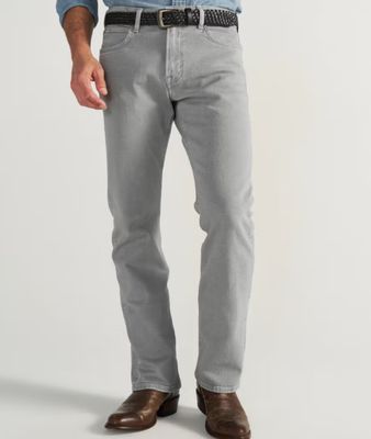 Men's Slim Straight Stretch Twill Pant - Light Gray