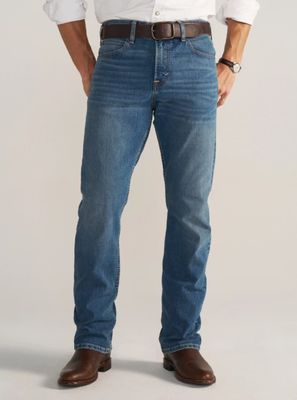 Men's Slim Straight Stretch Denim Jean - Medium Indigo
