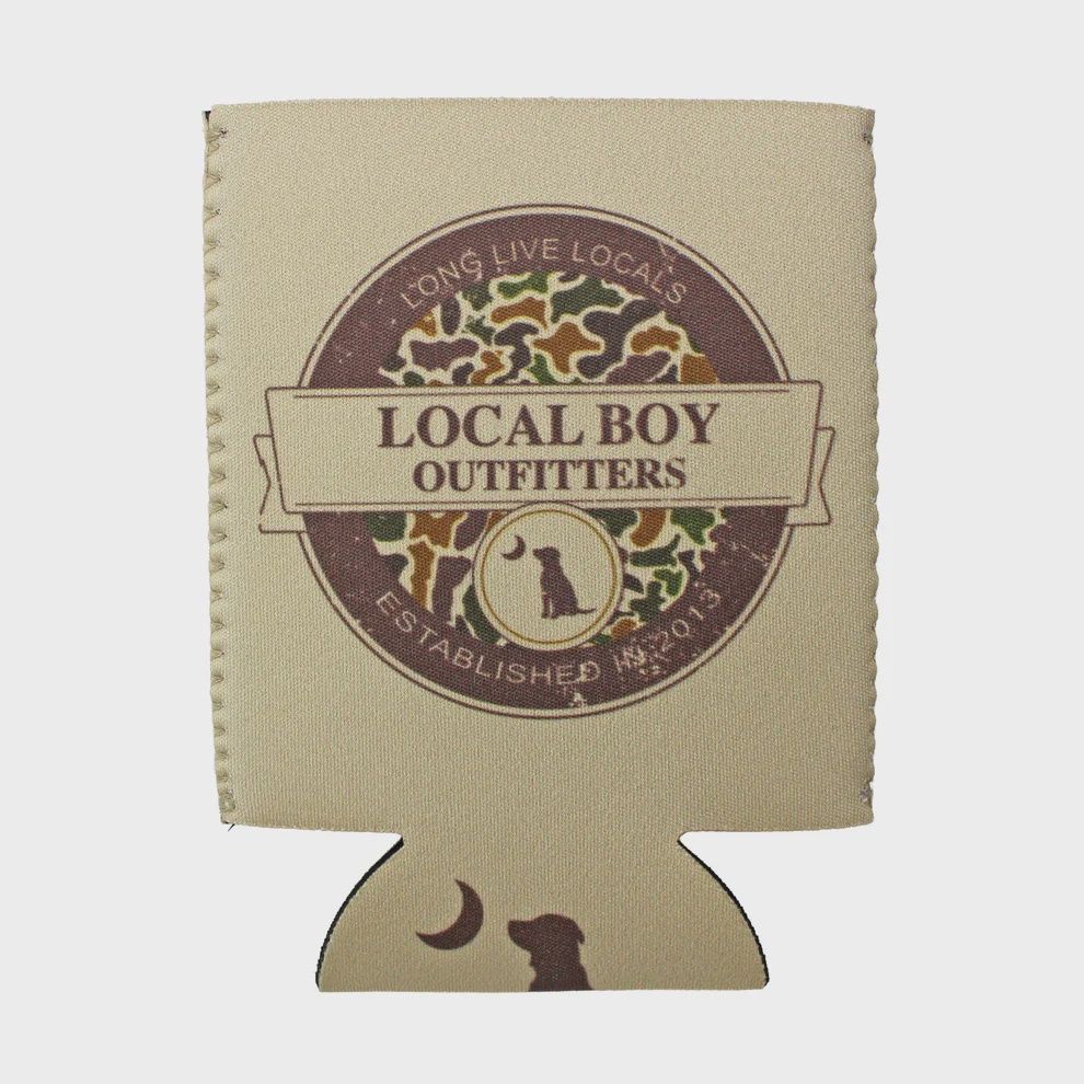 Vintage Sphere Koozie - Latte