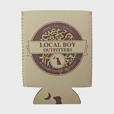 Vintage Sphere Koozie - Latte