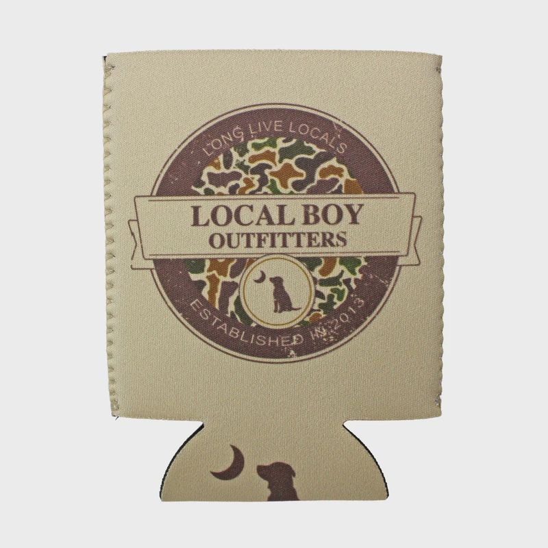Vintage Sphere Koozie - Latte