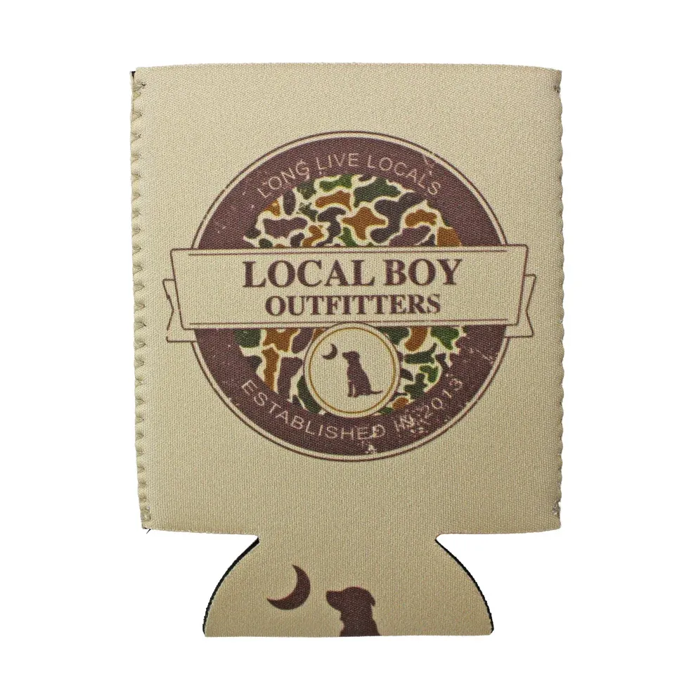 Vintage Sphere Koozie - Latte