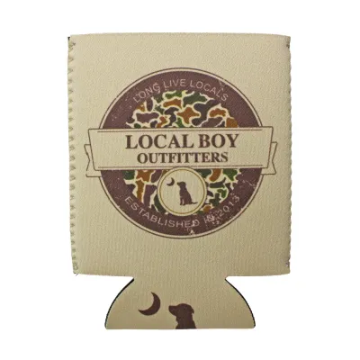 Vintage Sphere Koozie - Latte