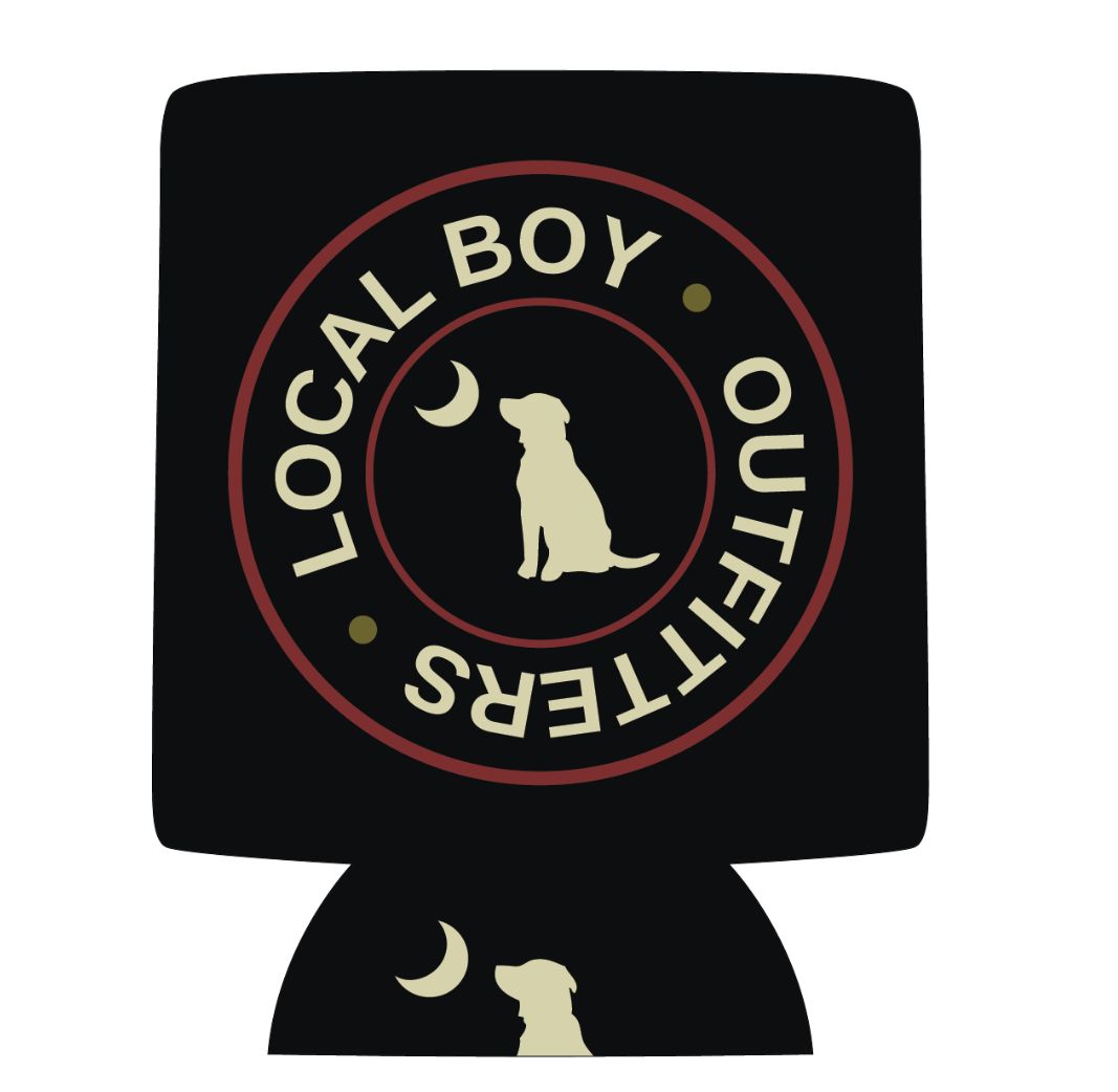 Stamped Koozie - Black