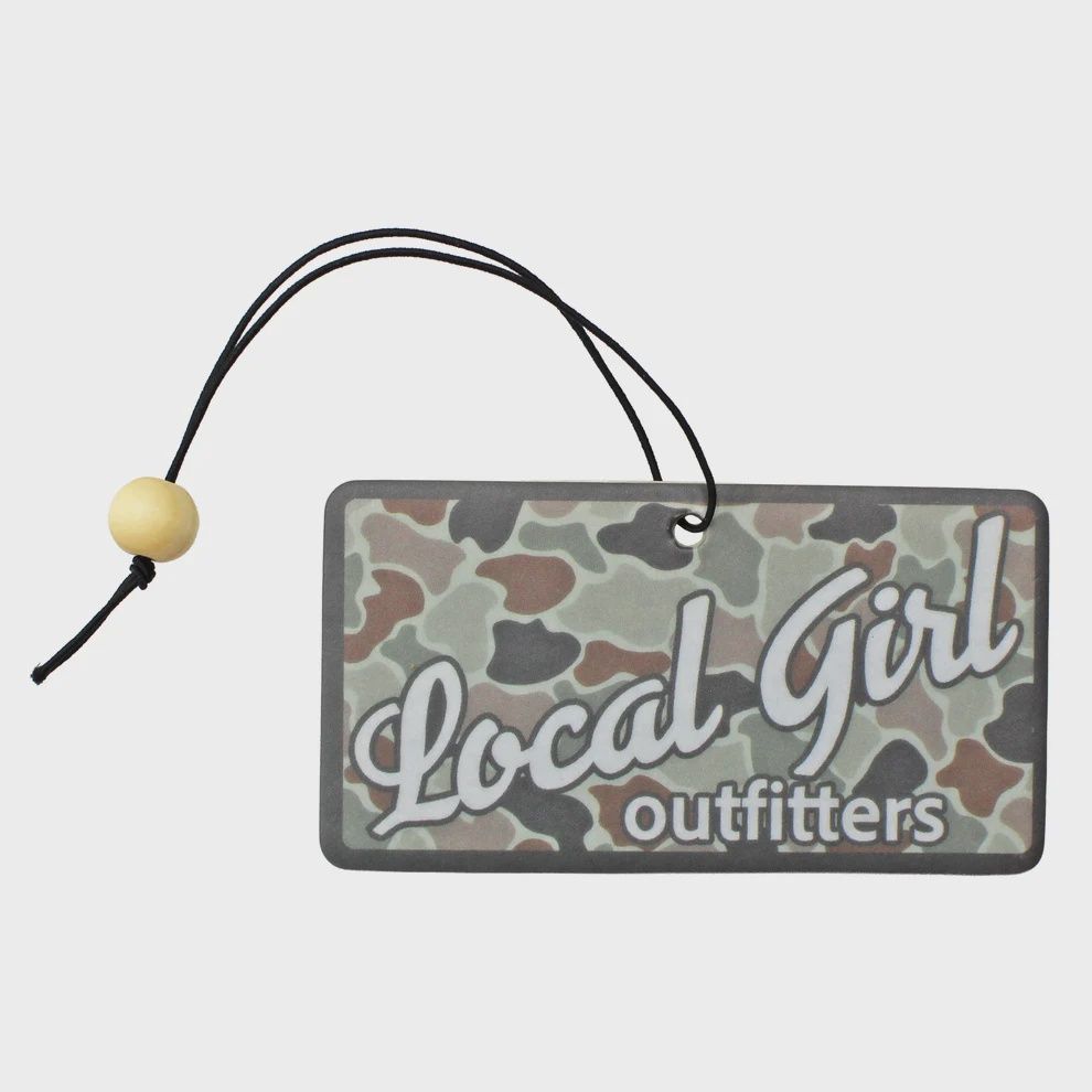 Forest Camo Flora Plate Air Freshener