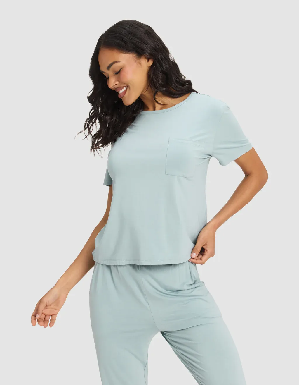 Women's Bamboo Stretch Knit Tee - Brook