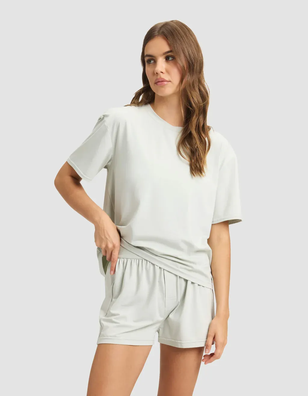 Women's First Layer Pajama Short Sleeve Tee - Laurel