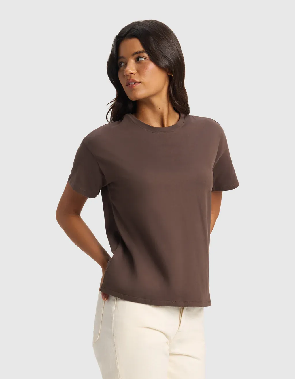 Women's All Day Tee - Cacao