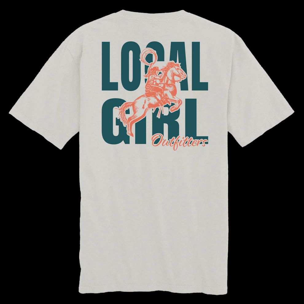 LG Youth Giddy Up Short Sleeve Tee - Silver