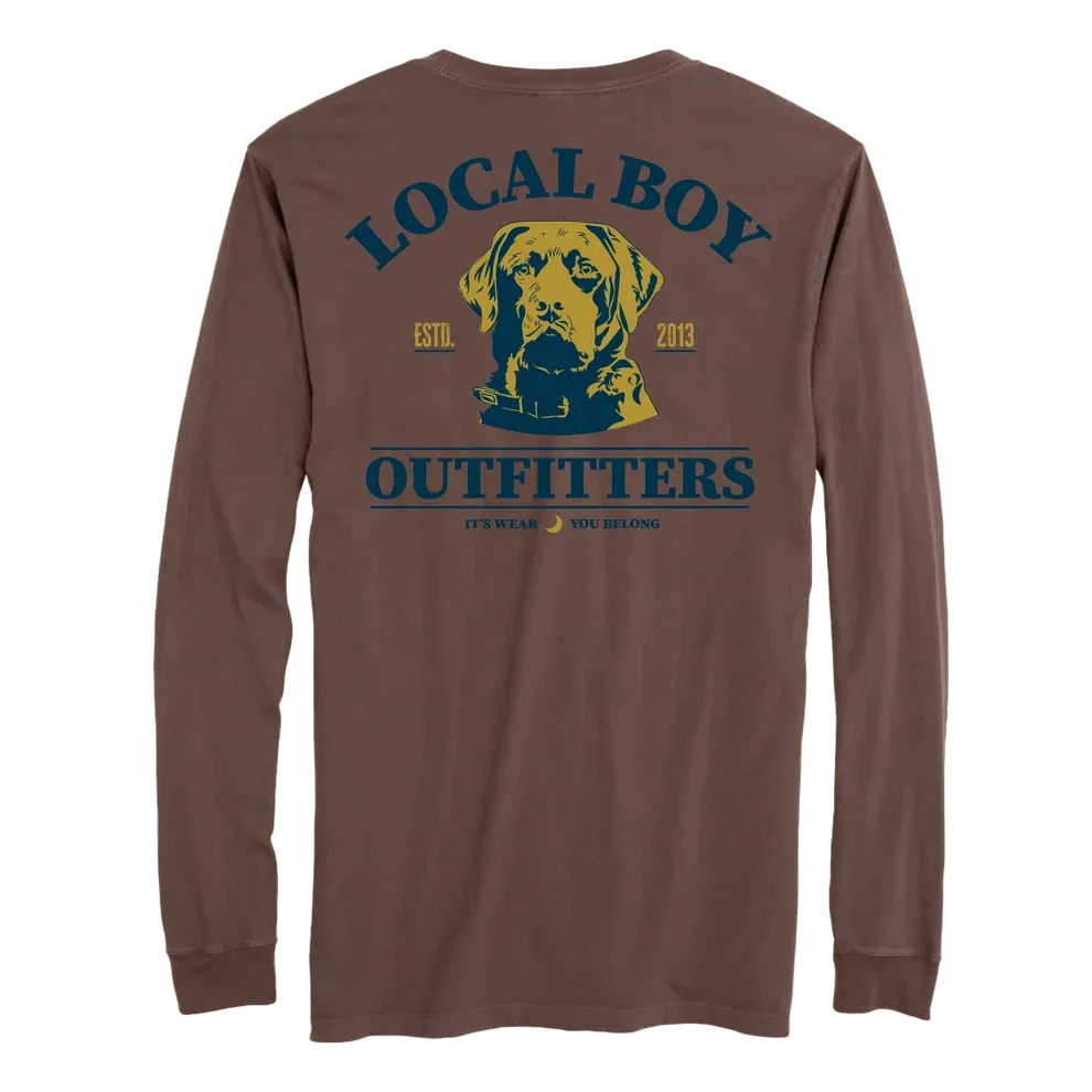 Youth Buster Long Sleeve T-Shirt - Espresso