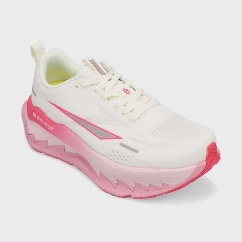 Women's Chorus RD Tennis Shoe - White/Grey/Pink