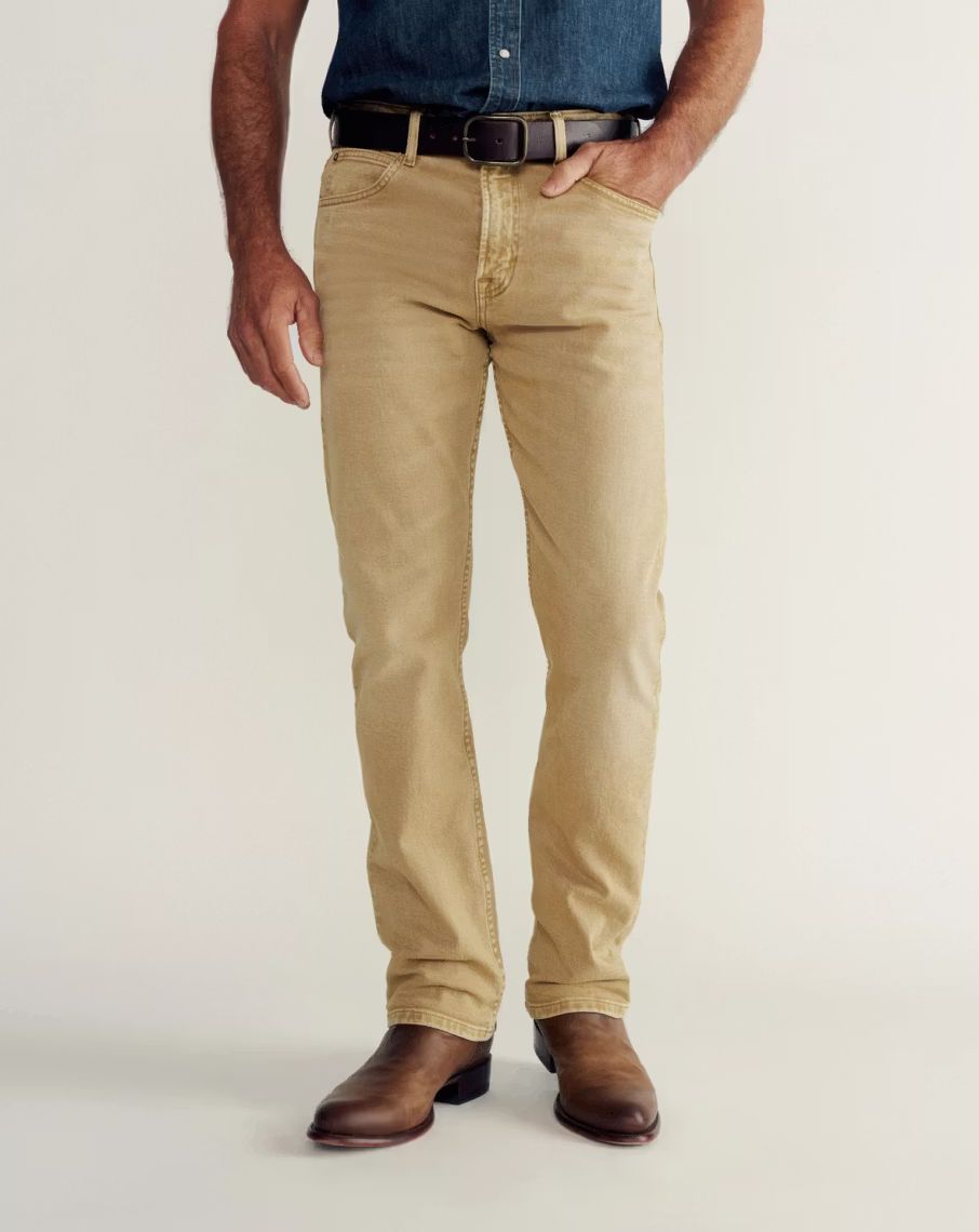 Men's Slim Straight Stretch Pant - Twill Khaki