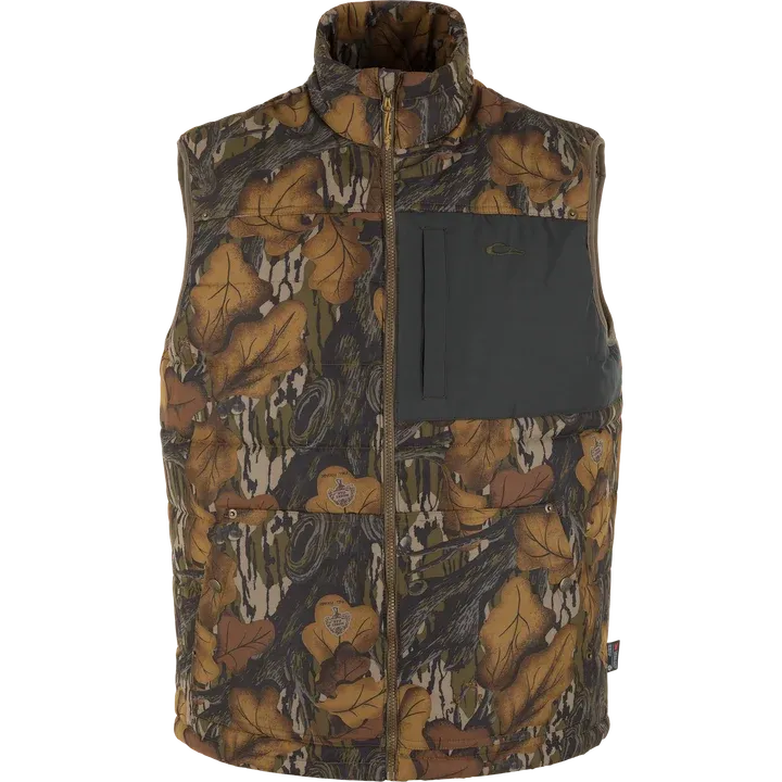 Delta Featherless Down Vest - Fall Foliage