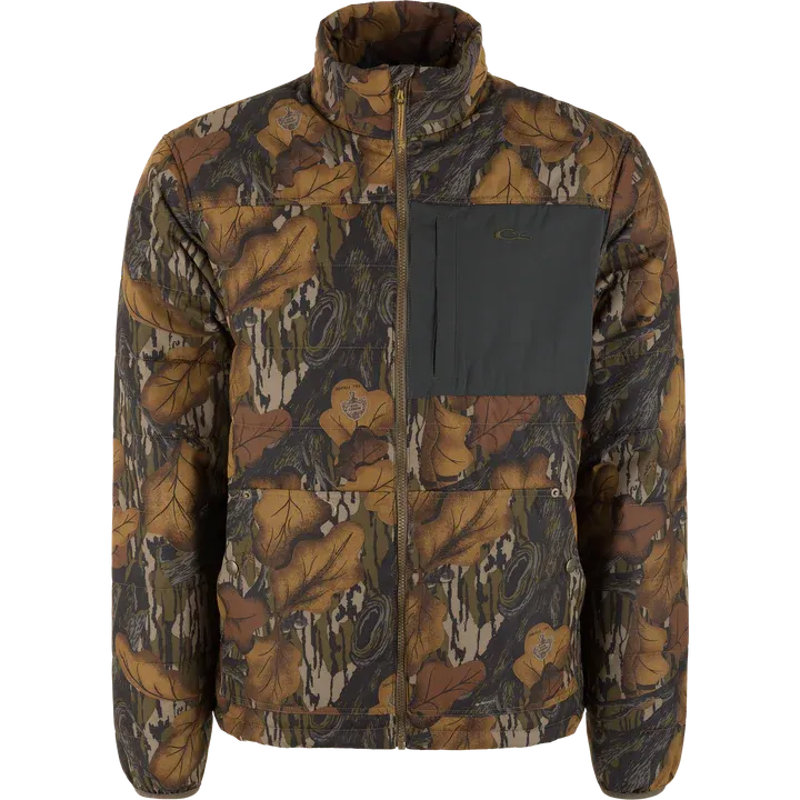 Delta Featherless Down Jacket - Fall Foliage