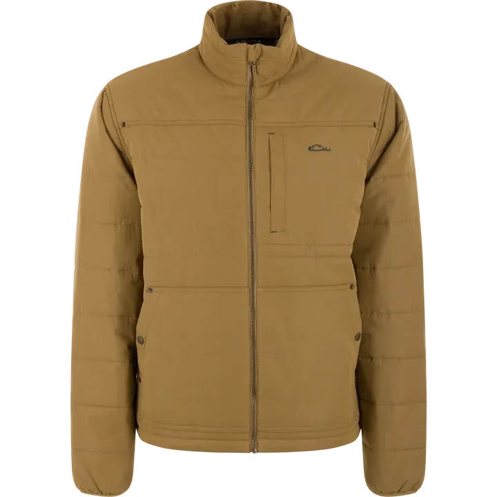 Delta Featherless Down Jacket - Field Khaki