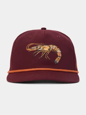 Gulf Shrimp Roe Hat - Carmine