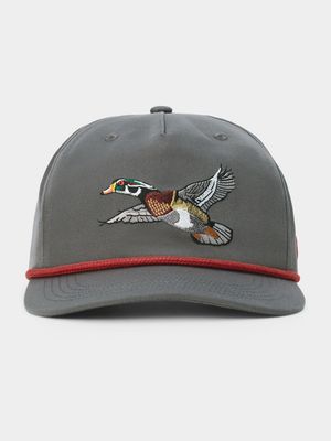 Wood Duck Rope Hat - Charcoal