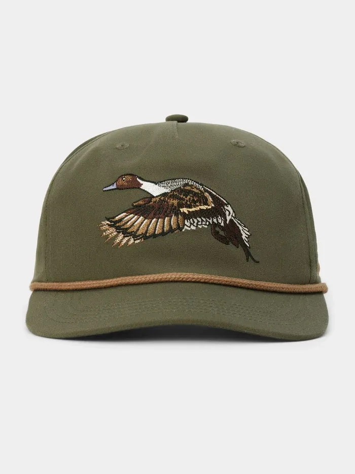 Pintail Rope Hat - Military Green