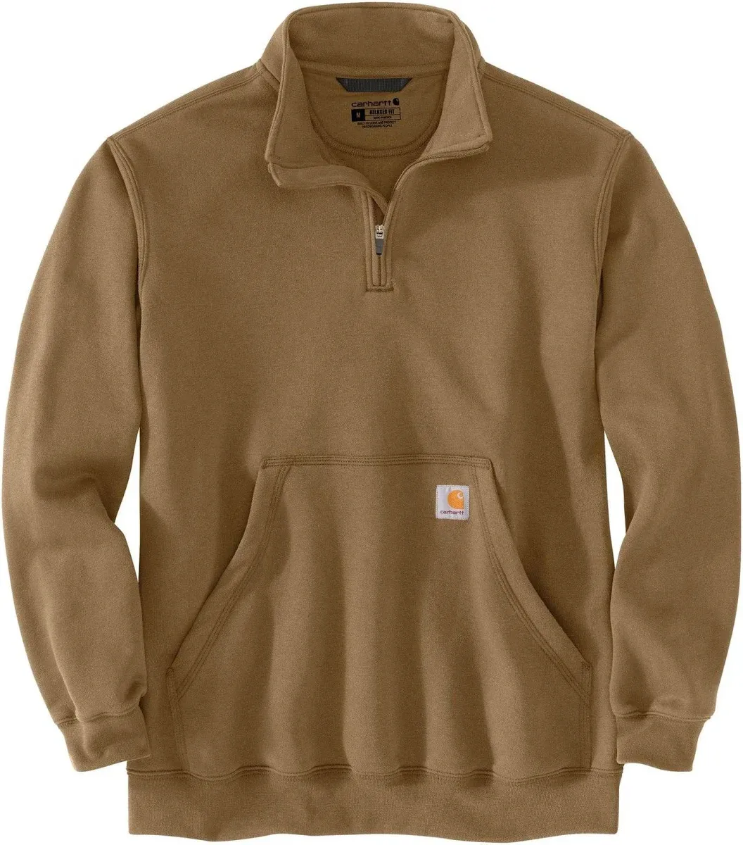 Marquette Quarter-Zip Mock-Neck Sweatshirt - Night Fatigue