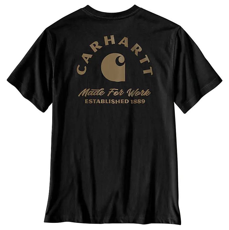 Men's Irvine Relaxed Work T-Shirt - Black