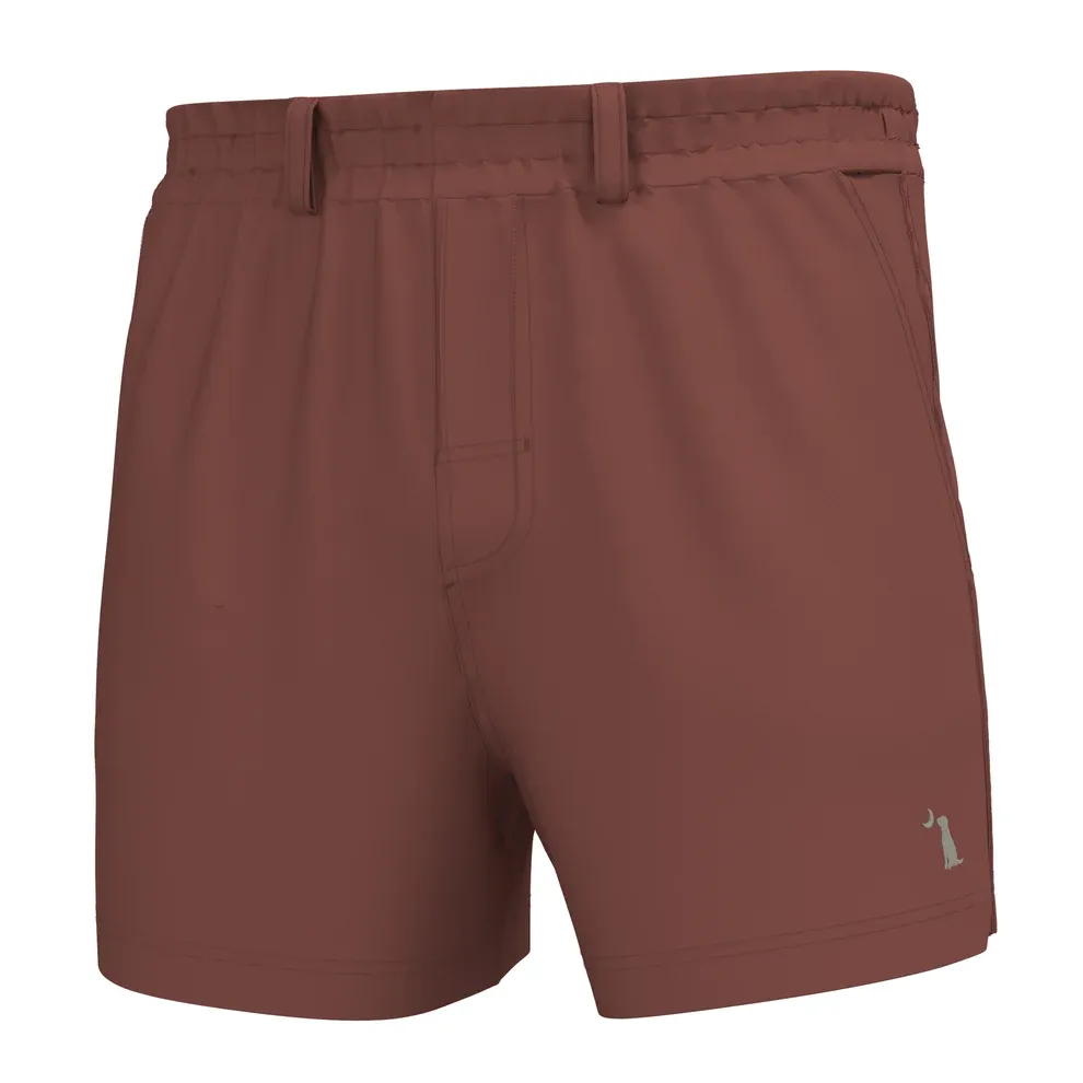 Youth Volley Shorts - Mahogany