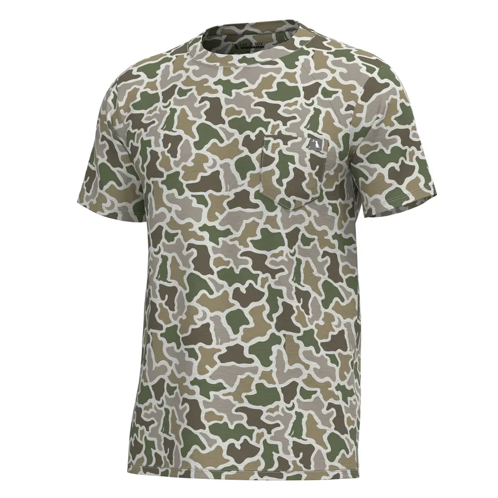 Toddler Short Sleeve Heather Blend Crew Tee - DC Dog &amp; Moon Camo