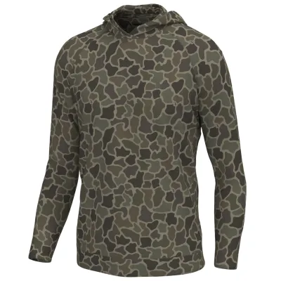 Youth Hemlock Hoodie - Brush Camo