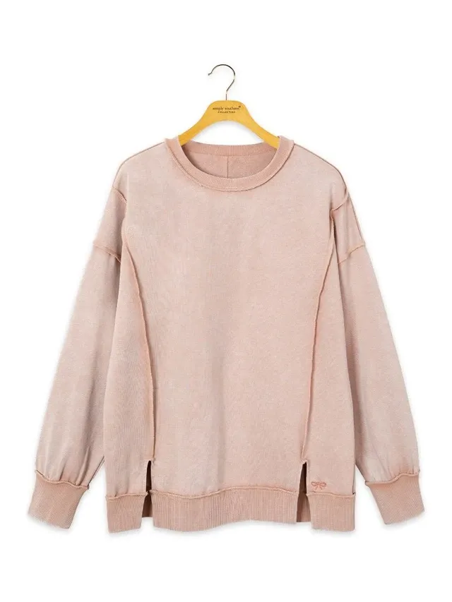 The Mineral Wash Crewneck - Fawn