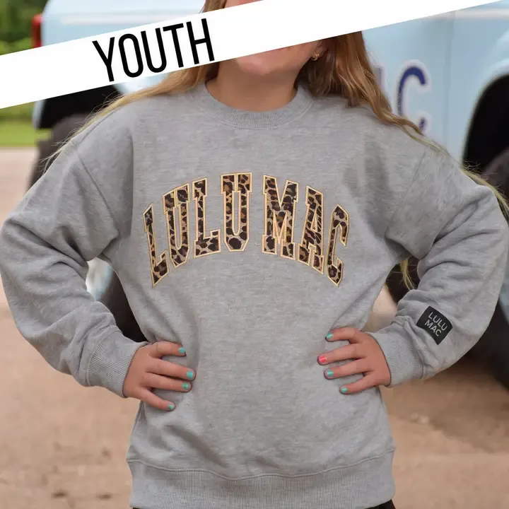 Kids Lulu Mac Sweatshirt - Light Grey