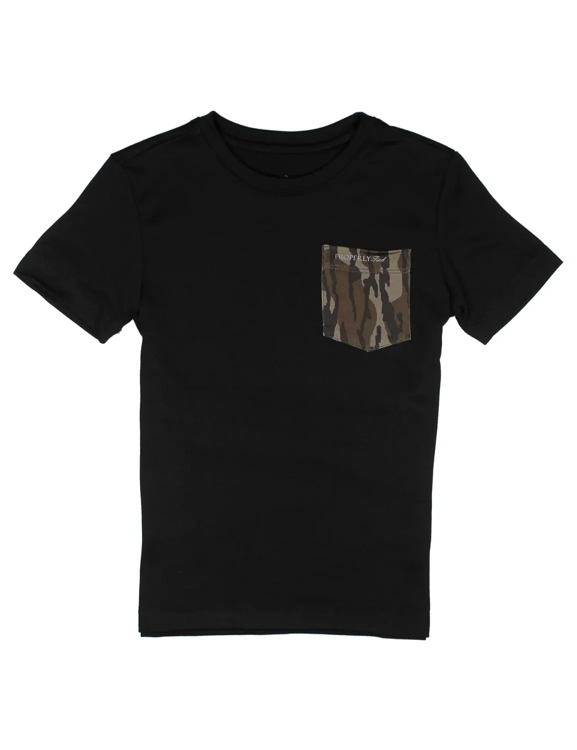 Ravine Pocket Short Sleeve Tee - Mossy Oak Black