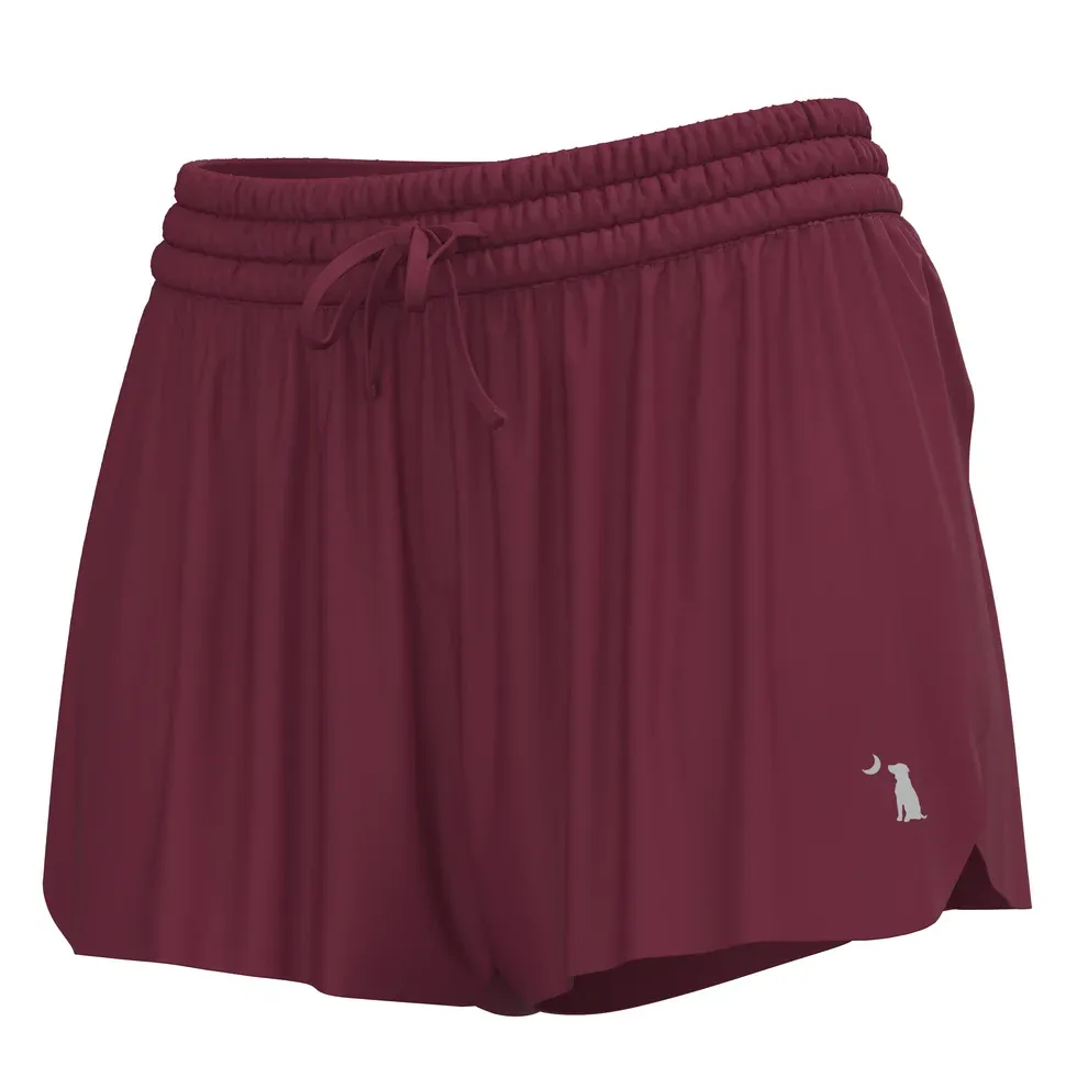 Youth Local Girl Petal Shorts - Berry