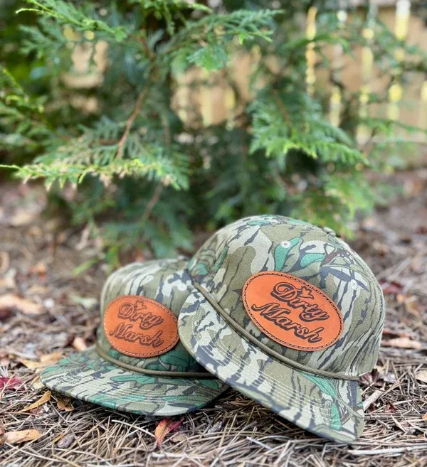 Classic Leather Patch Rope Hat - Greenleaf