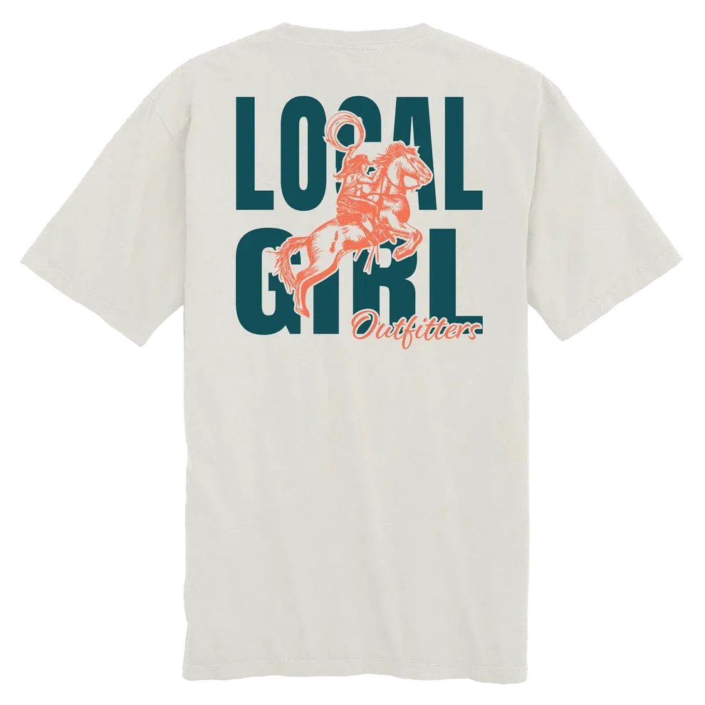 Giddy Up Short Sleeve T-Shirt - Silver